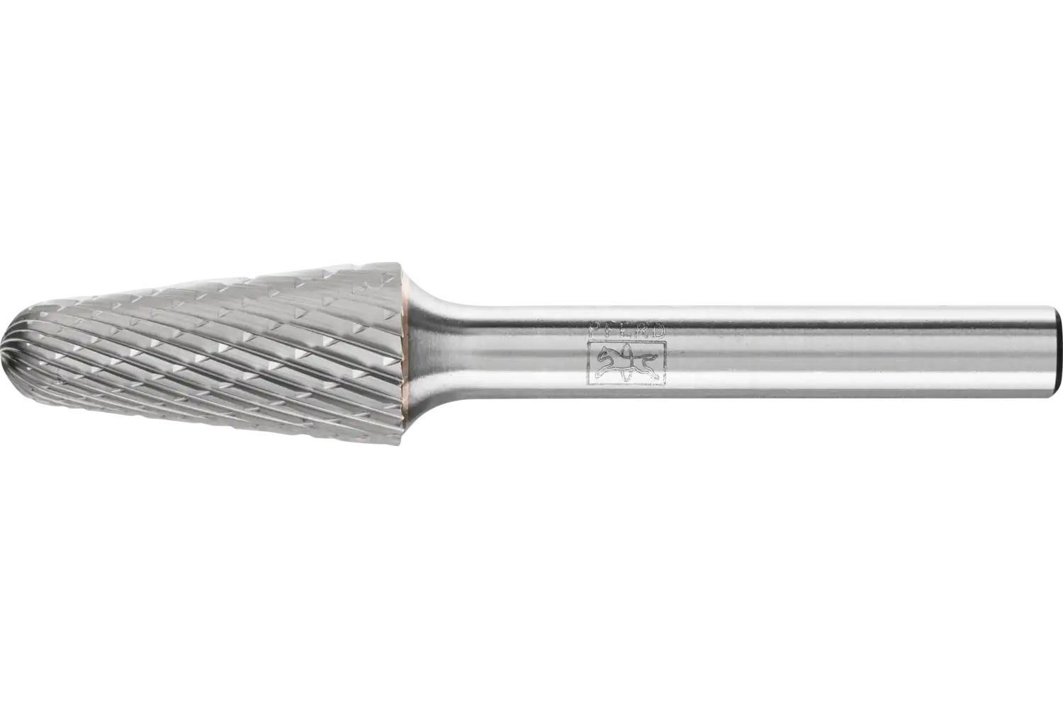 Picture of Pferd Carbide Bur SL-4 14° Taper Double Cut 1/2" x 1-1/8" x 1/4" Shank